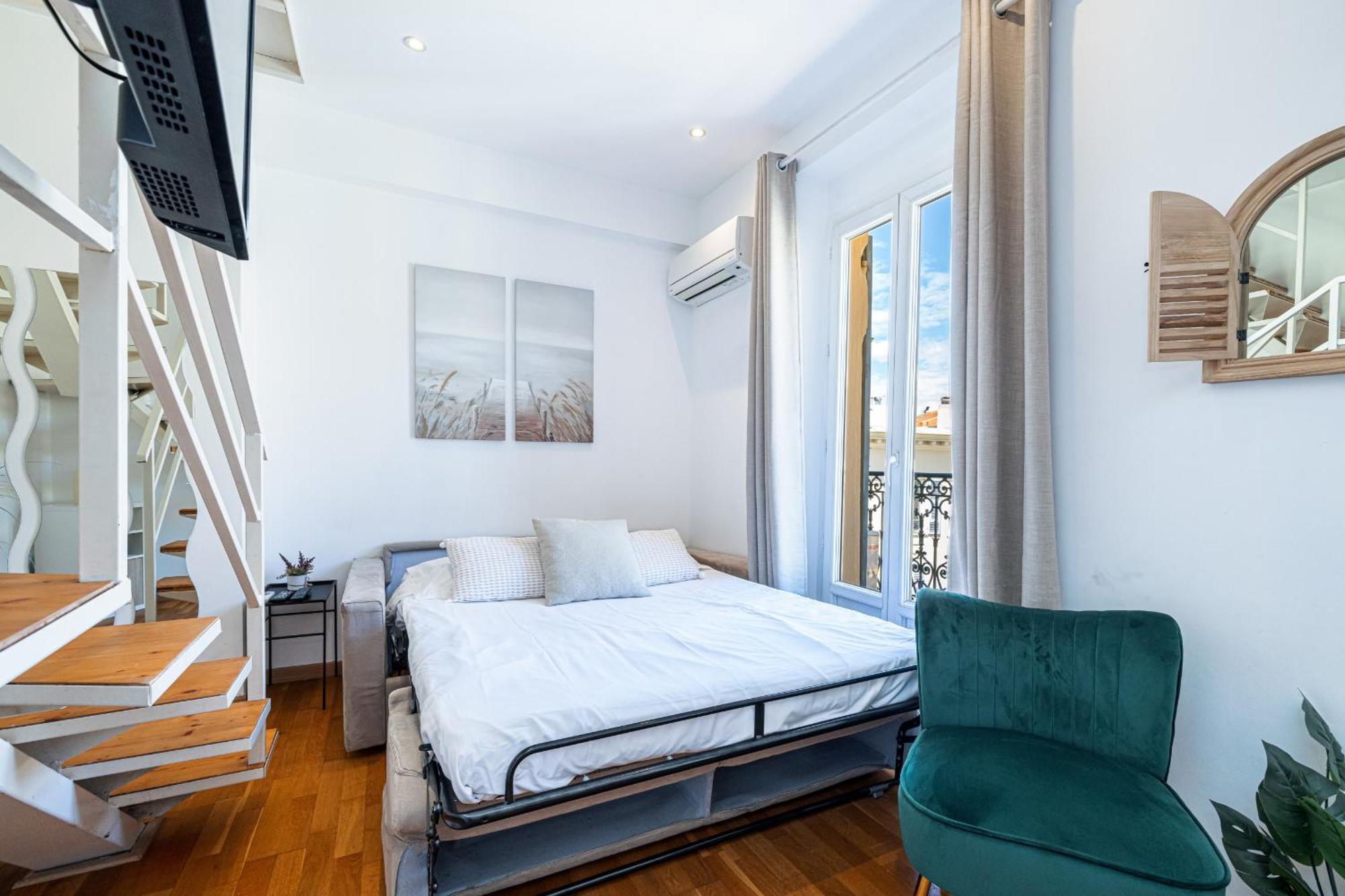 Massena Street - 1 Bdr Duplex With Ac & Parking Apartment Nice Ngoại thất bức ảnh