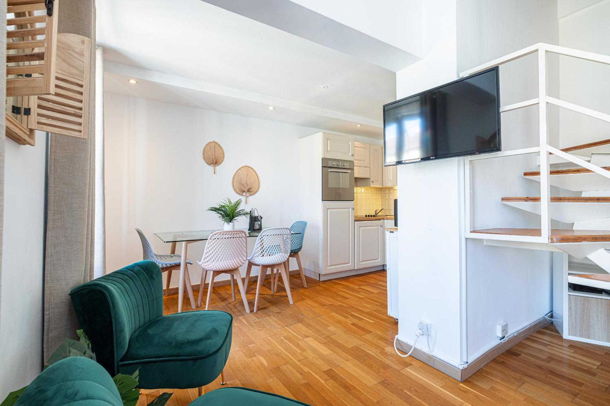 Massena Street - 1 Bdr Duplex With Ac & Parking Apartment Nice Ngoại thất bức ảnh